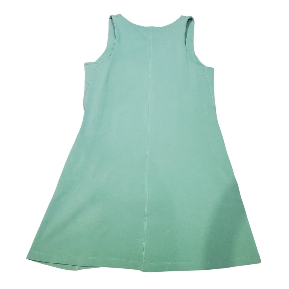 Happy Earth Apparel Mint Green Sleeveless Organic Cotton A-Line Active Size M - Picture 3 of 5